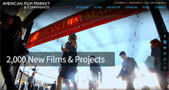Desktop Screenshot of americanfilmmarket.com